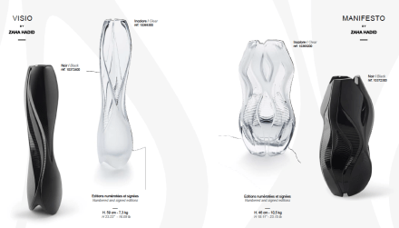 Collection "Crystal Architecture" de Zaha Hadid