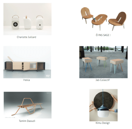 Participants Paris Design Week